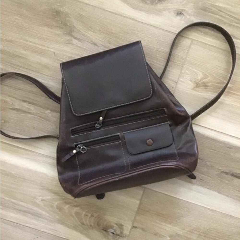 Nine West Faux Leather Backpack